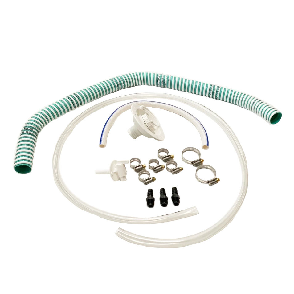 Fresh Water Tank Accessory Hose Connection Kit - RV, Concession, Trailer, Camper