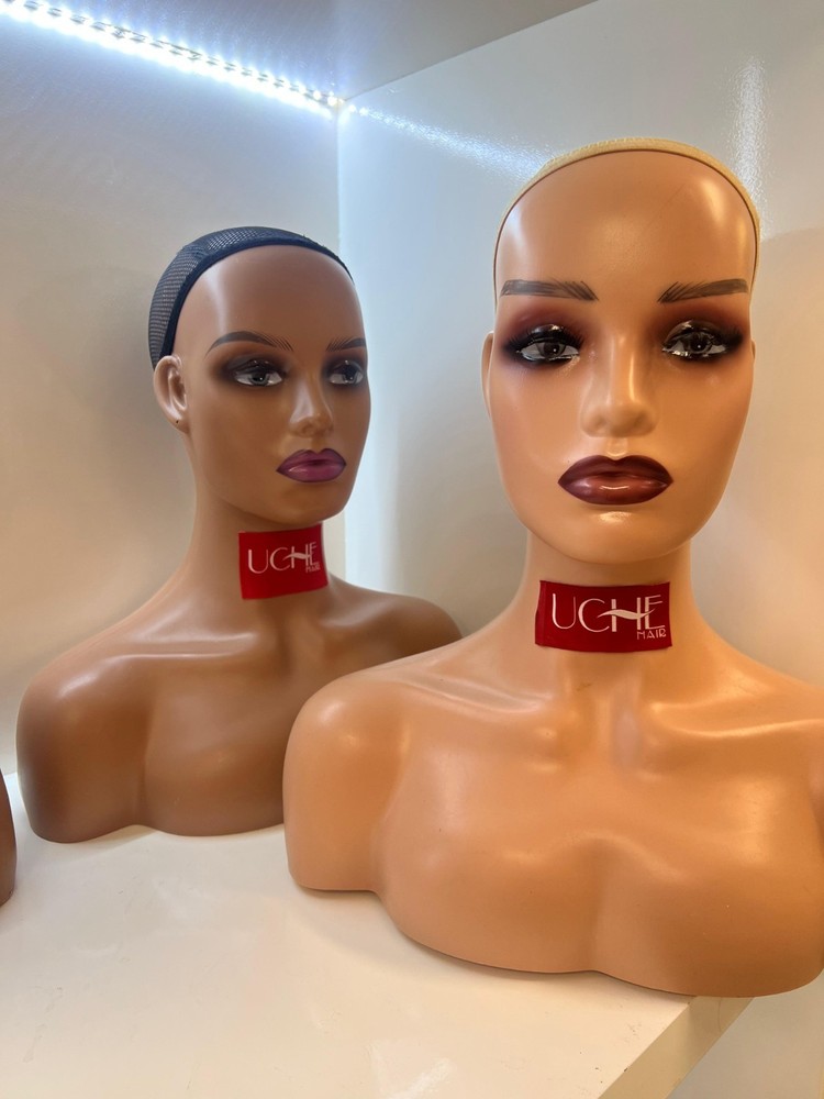 Premium mannequin head with shoulders | High Quality (Bulk Available)