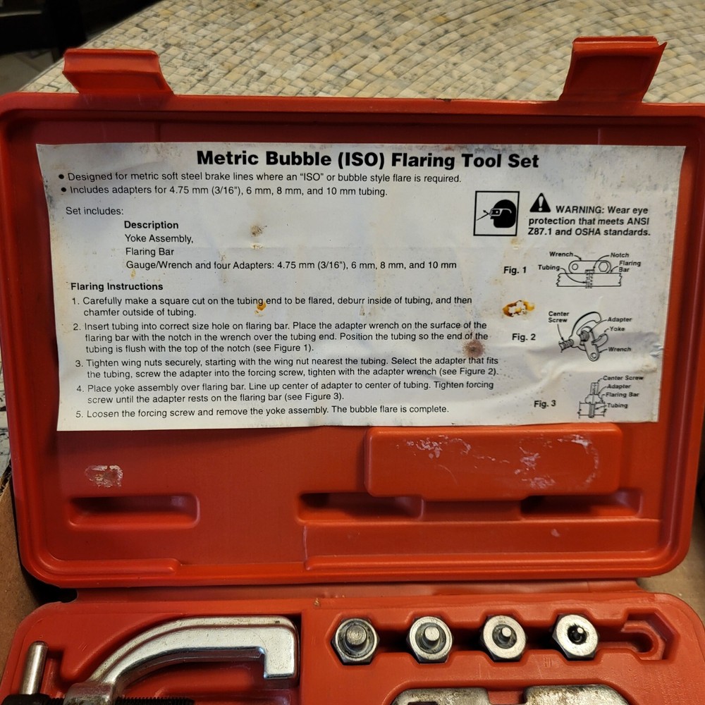 ATD Flaring Tool Kits - ATD-5463 Double & ATD-5464 Bubble (ISO)