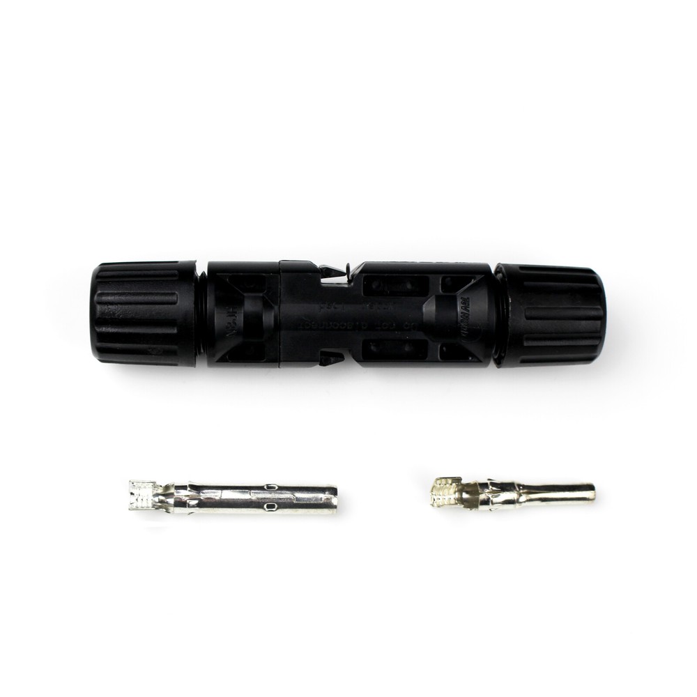 5 Pair Solar Plug Socket + Coupling Solar Connector for Cable 2,5 - 4 - 6 MM ²