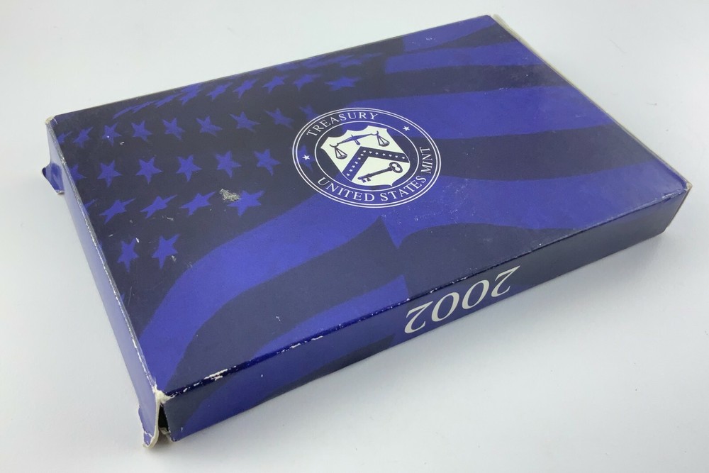 United States Mint Proof Set 2002 Uncirculated Coins V746