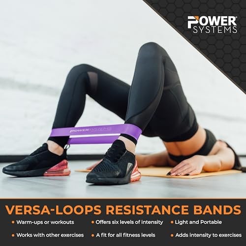Mini Versa Loop – 9" Commercial Grade Exercise Resistance Band for Medium