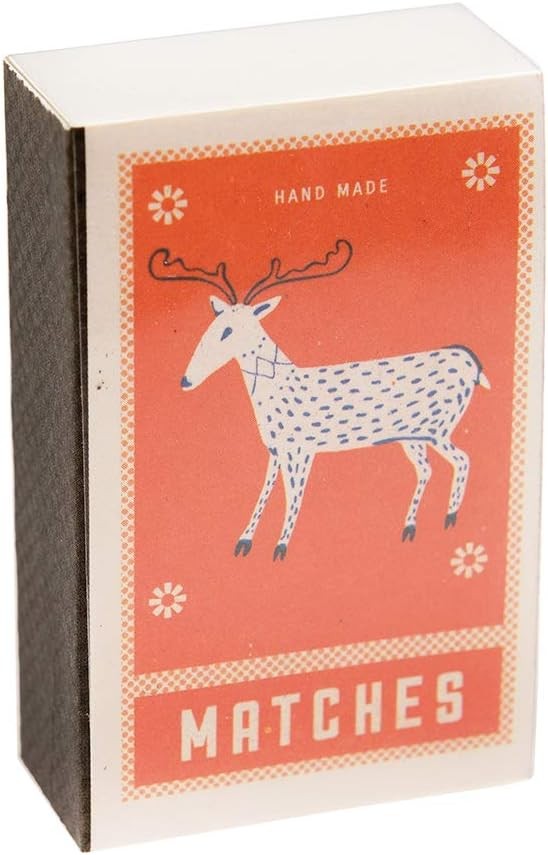 Deer Matchbox Mini Notepad