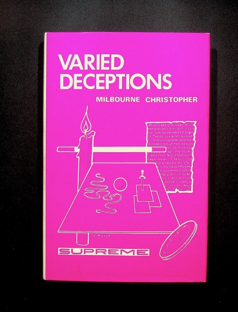 Varied Deceptions Book by Milbourne Christopher