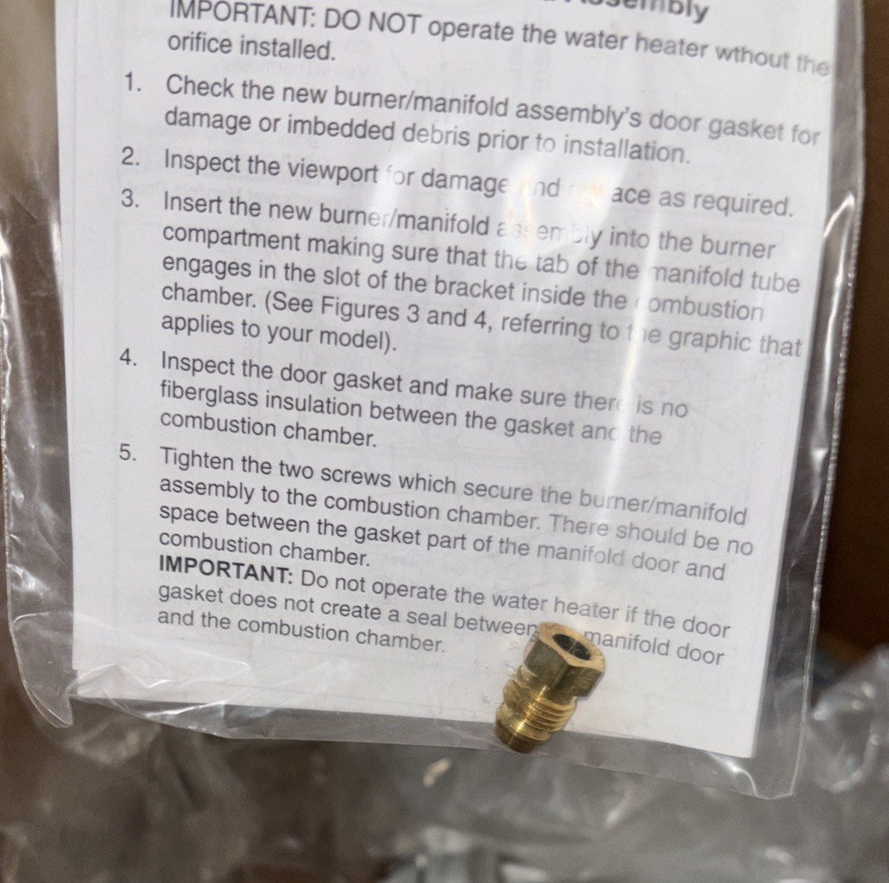 NG Final Burner Assembly #9007908005