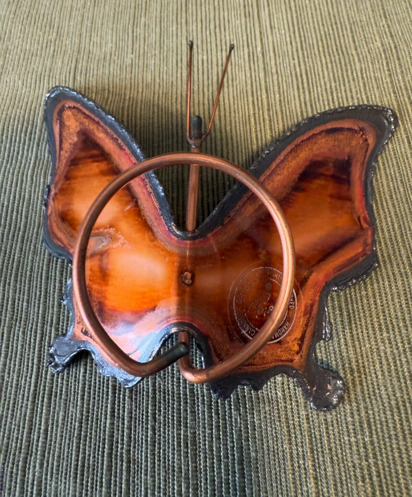 Copper Butterfly Decoration Handmade