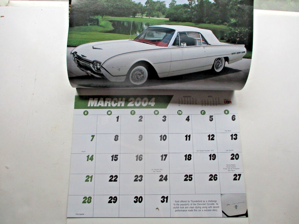 Street Thunder 2004 Appointment Calendar