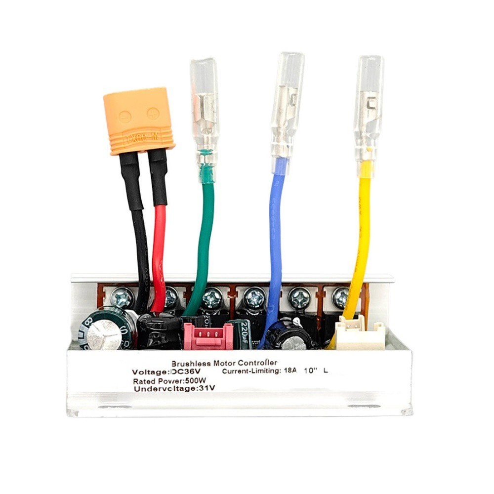 Electric Scooter Controller Set 36V 500W With LED Display And Accelerator