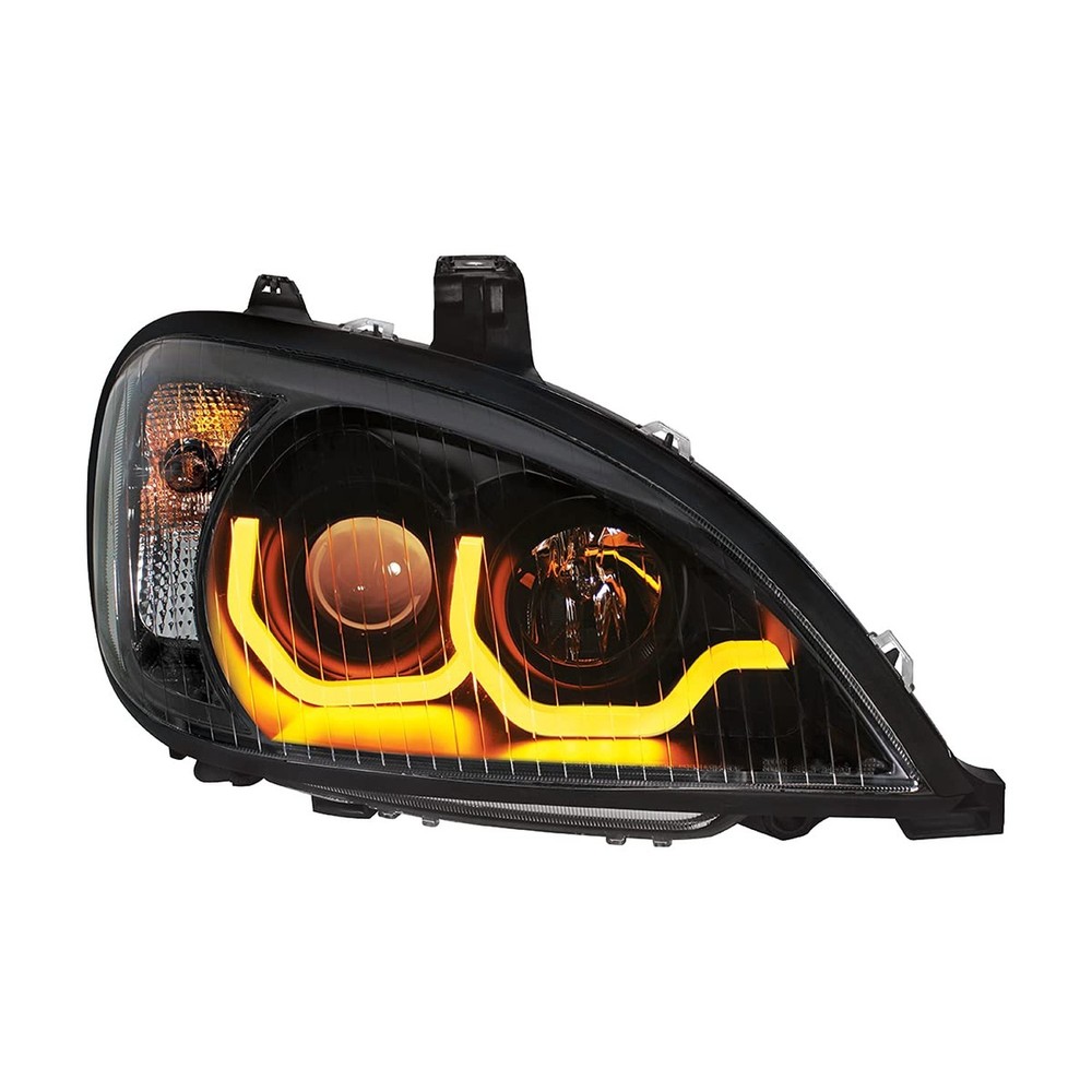 United Pacific 31225 Blackout Projection Headlight with Dual Function Light B...