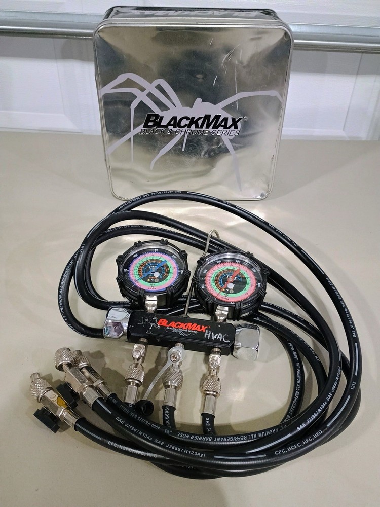 Blackmax Refrigerant Manifold Set