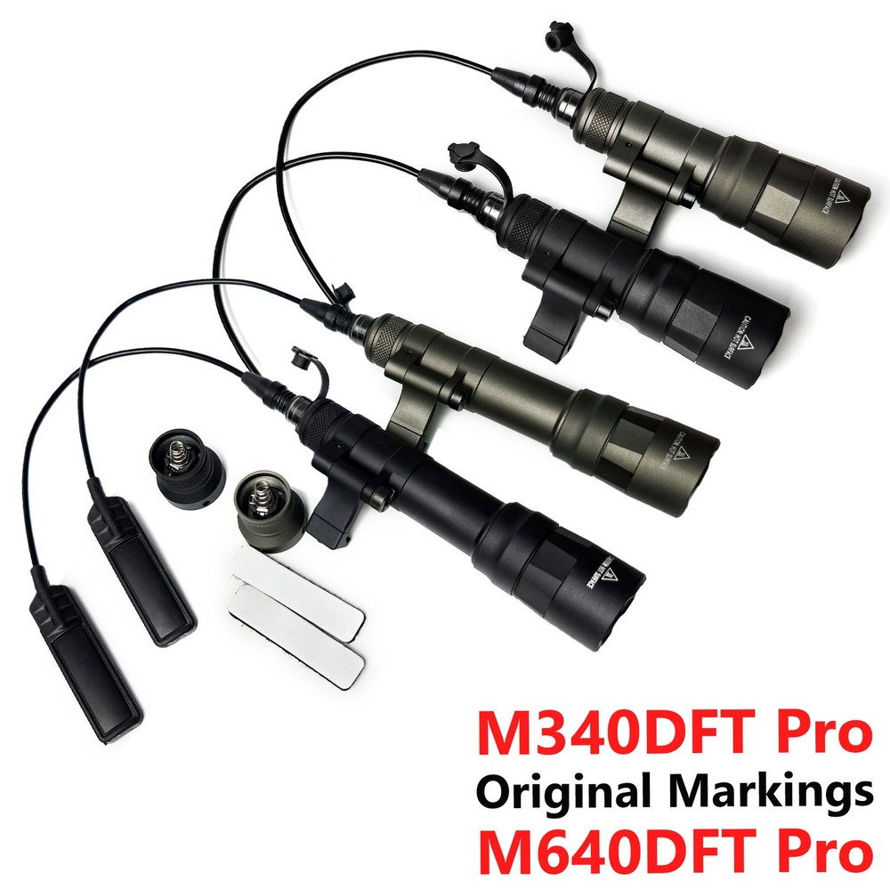 M340DFT M640DFT Pro Light WeaponLight Flashlight With Switch -Constant/Momentary