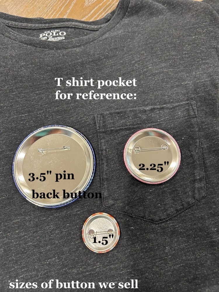 Thunder Refrigerator Magnet or Pin Back Button handmade back to school