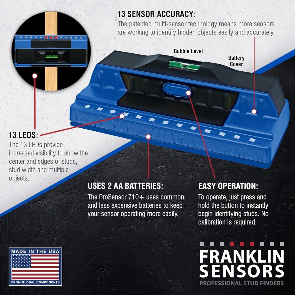 ProSensor 710+ Wall Detection Sensor with 13 Sensors
