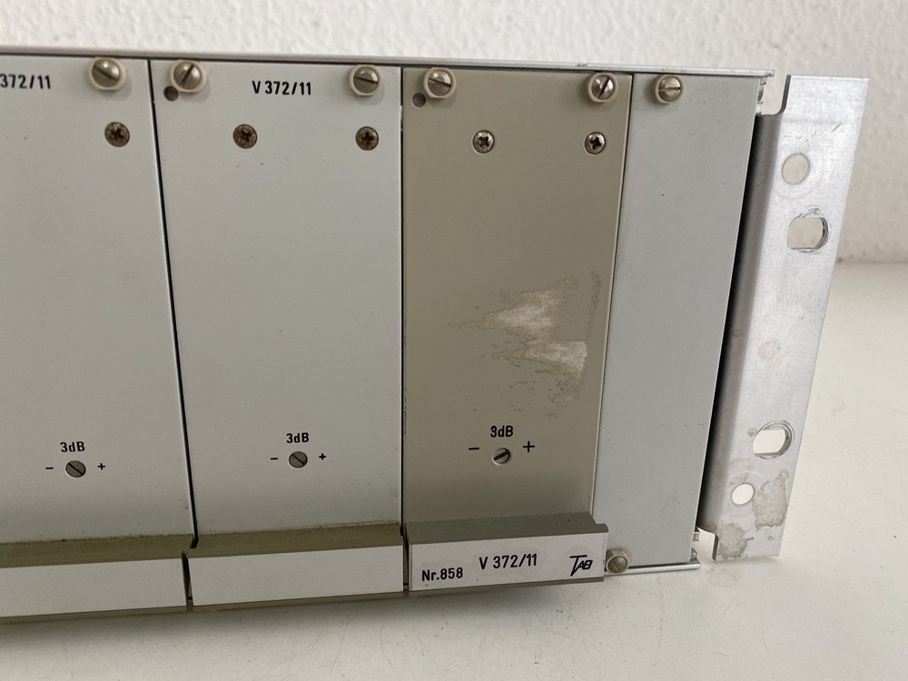 5x Tab V372/2 Amplifier Racked "Not Tested"