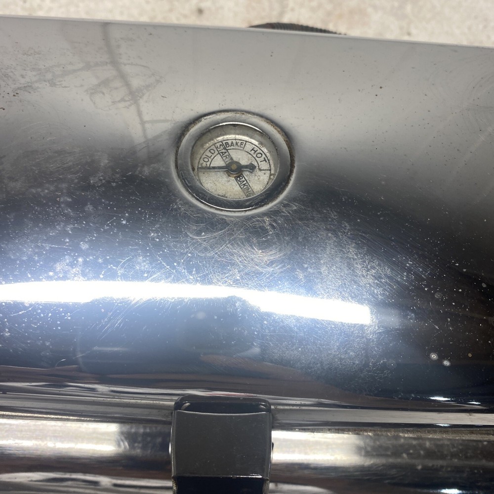 Vintage Griddle Chrome Not Tested