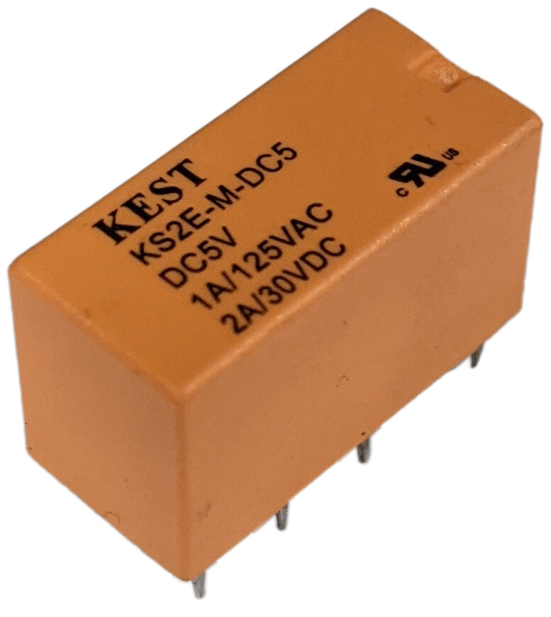 Relay DIP, Nominal Coil Voltage 5 V, 2 FORM C (DPDT)