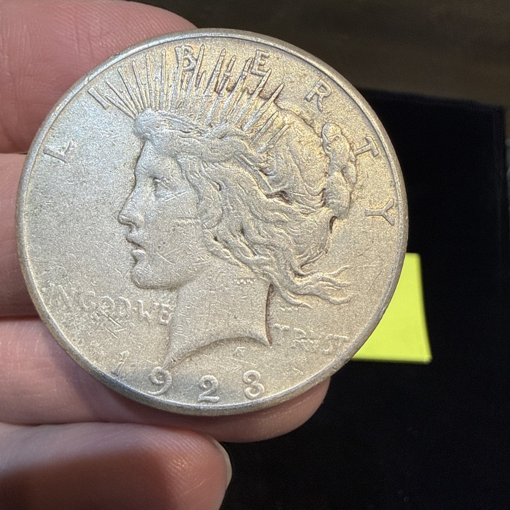 Lot Of 5 Peace Dollars