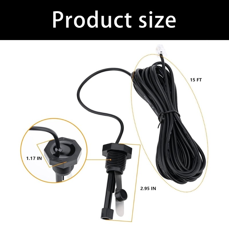 15Ft Oxidation Resistant Stream Change Cable Assembly Consistent Salt Systems