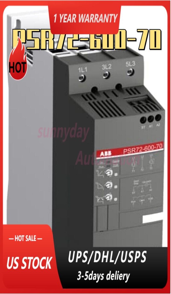 1pc ABB PSR72-600-70 Soft Starter 72A