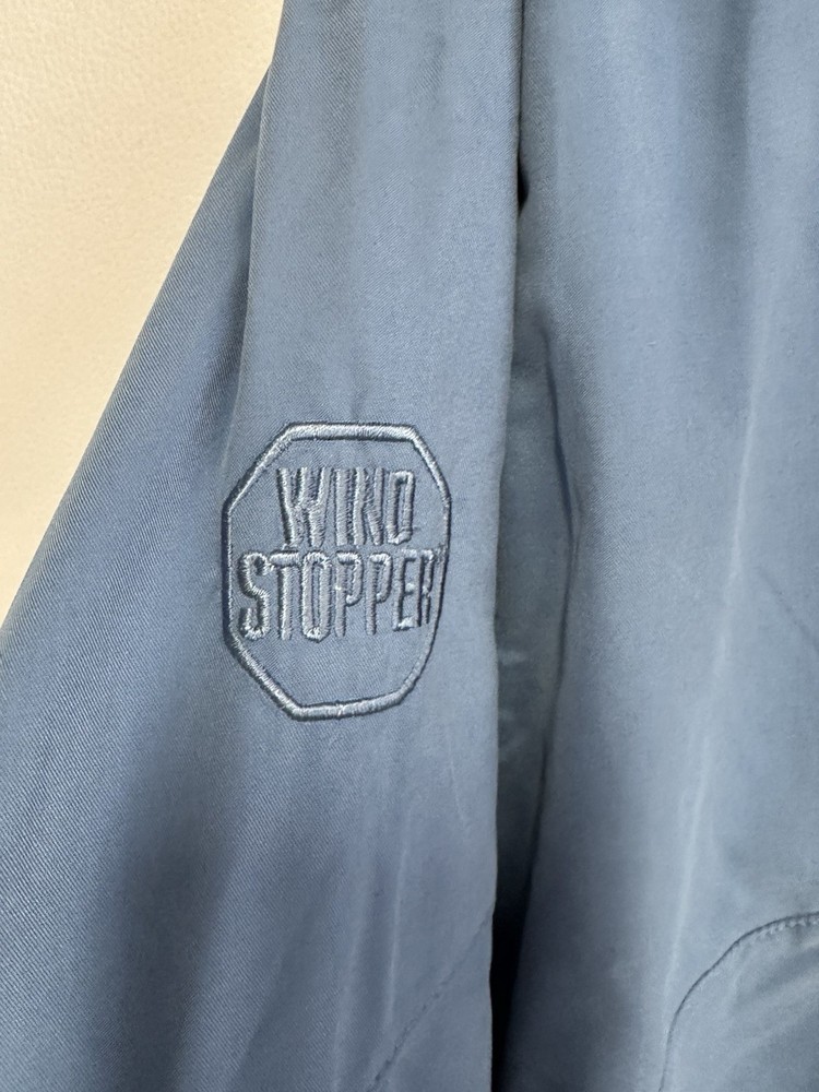 Zero Restriction Golf Outerwear Sky Blue Pullover Windshirt Jacket Large