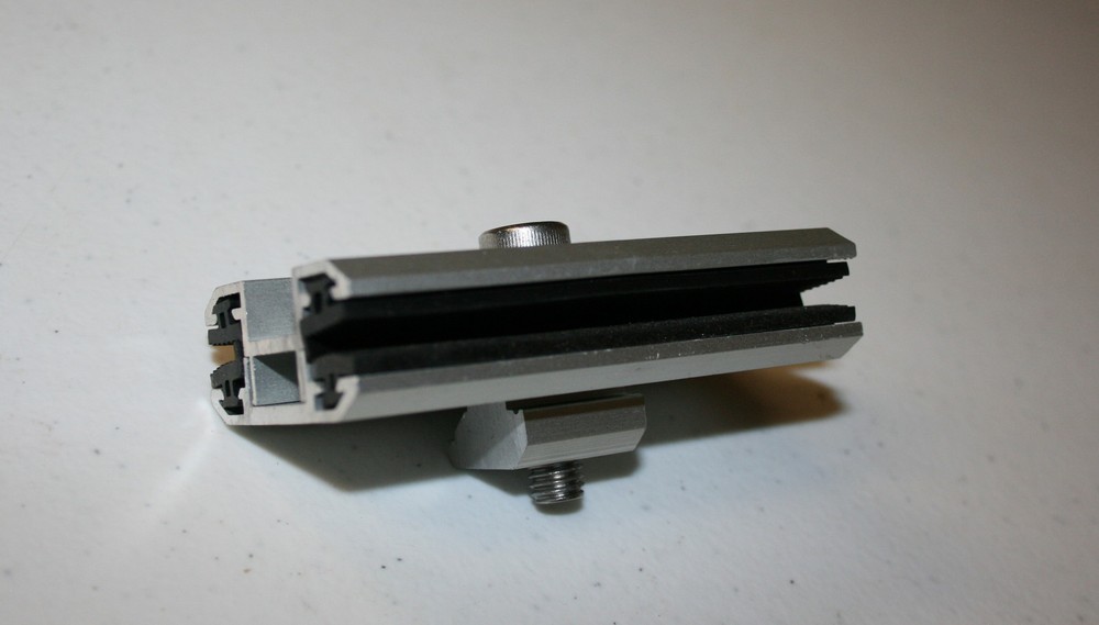 Semi Flexible Frameless Solar Panel Mounting brackets- Mid Clamp with Hardware