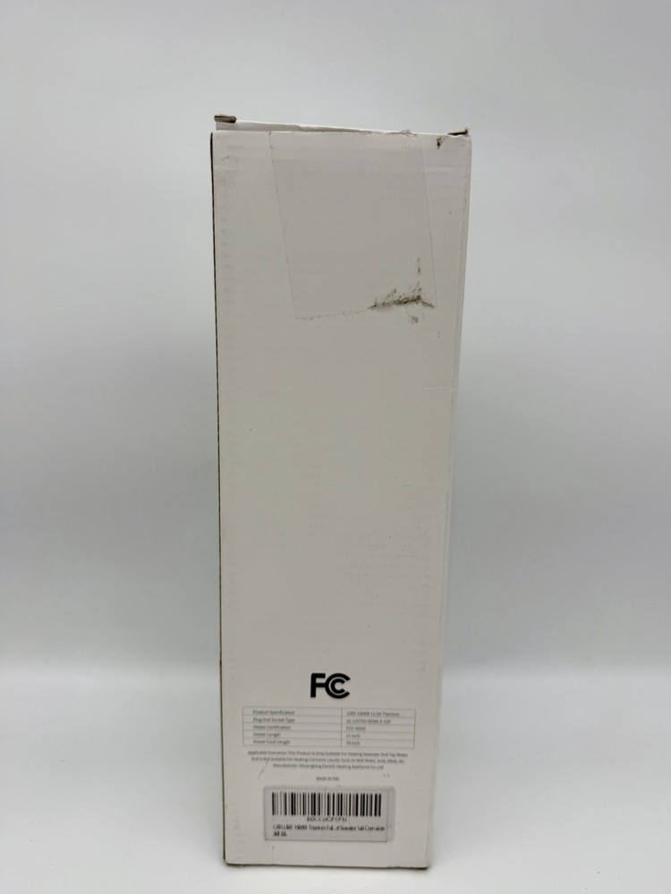 GRILLME 1500W Immersion Water Heater Portable Titanium T1 Submersible Waterproof