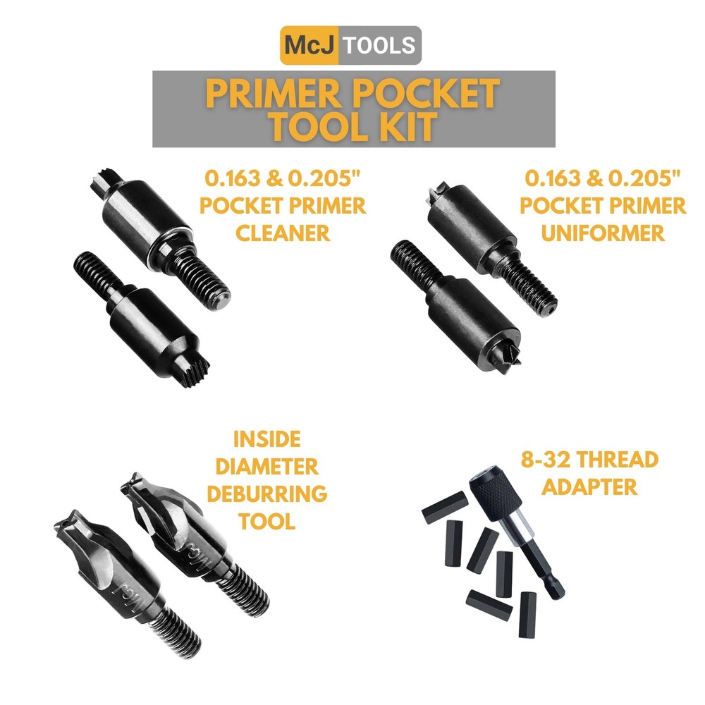 Reloading Primer Pocket Tool Kit