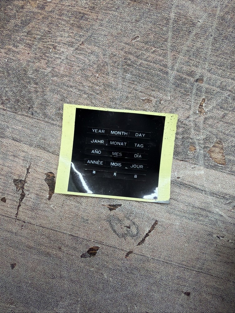 Canon Data Back A With Case Untested