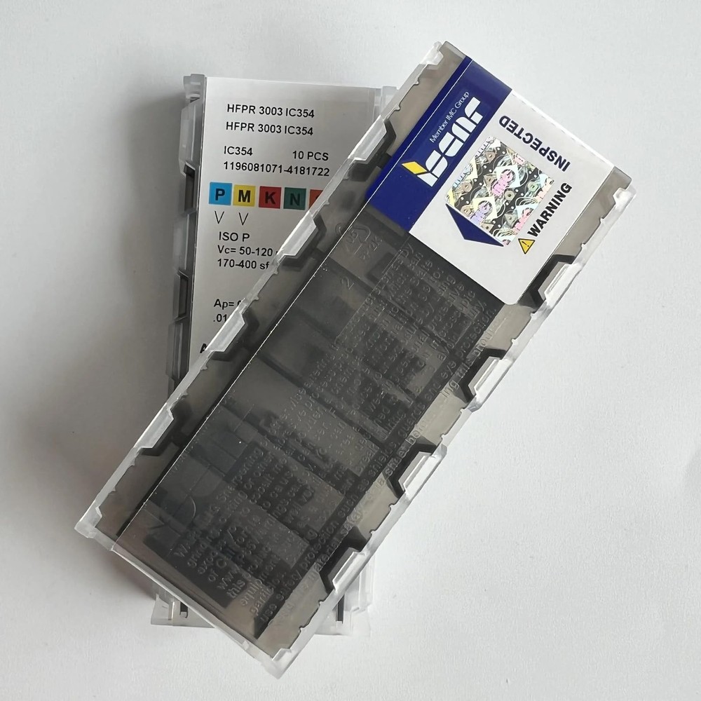 ISCAR / HFPR3003 IC354 / Industrial indexable carbide inserts 10 Pcs