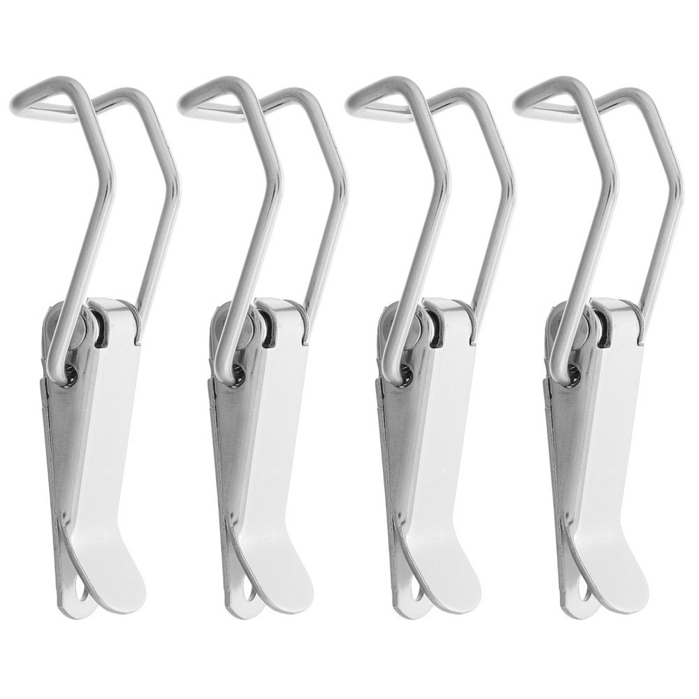 4 Pcs Spring Clamp Toggle Latch Secure Buckle Locking Adjustable