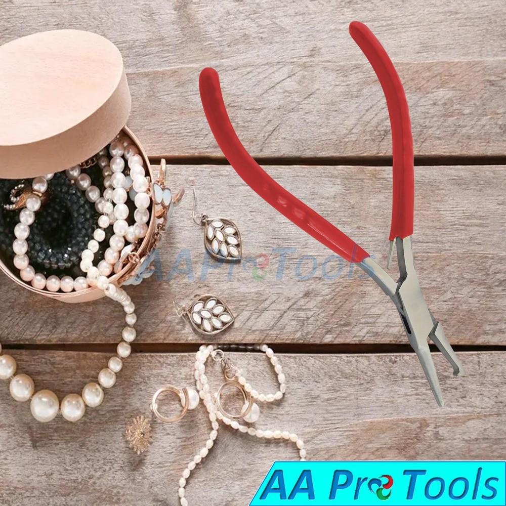 AA Pro: Mini Split Ring Plier Fishing Pliers Useful Tools 5" Hook Remover Red