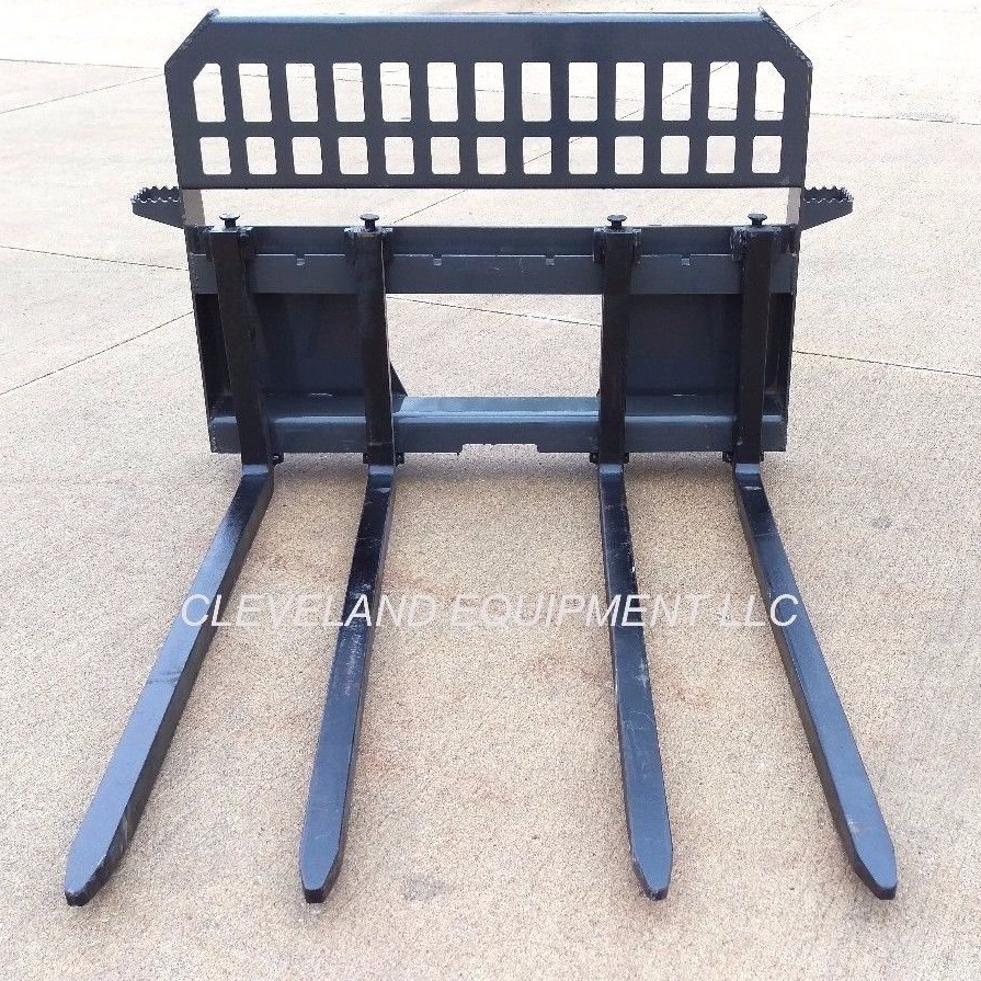 NEW BLOCK FORKS & FRAME ATTACHMENT Skid-Steer Track Loader Cinder Brick Bobcat