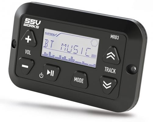 SSV Works MRB3 Panel mount Bluetooth Media Controller with LCD Display