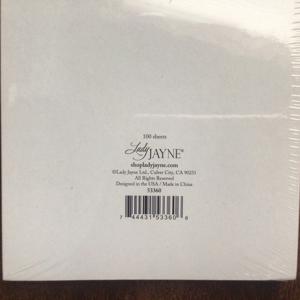 Lady Jane Notepad /100 Sheets/New