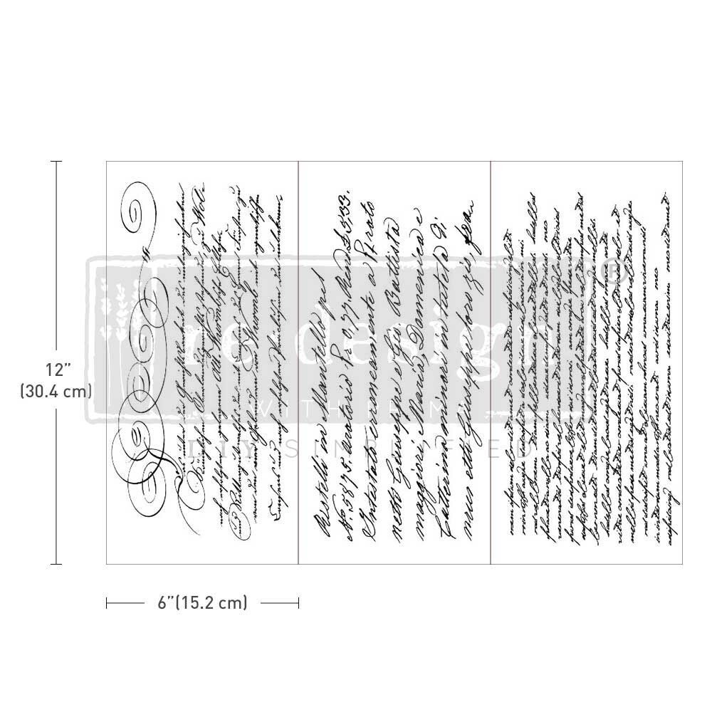 ReDesign with Prima Transfer - Secret Letter