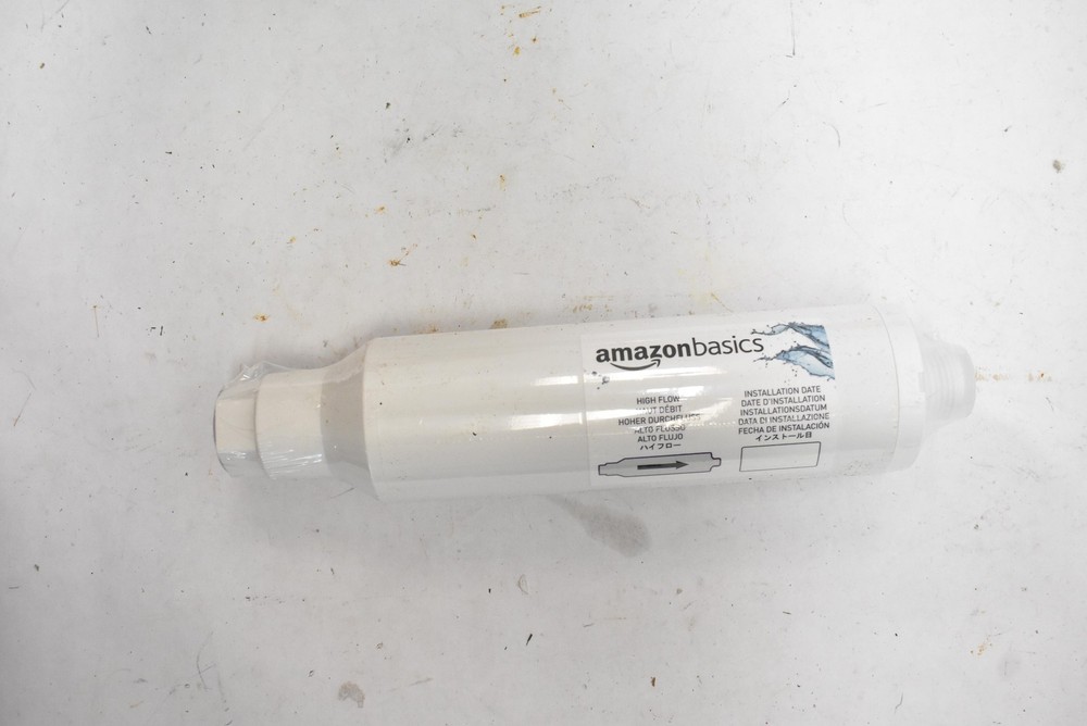 AmazonBasics Inline Water Filter 2-Pack High Flow Replacement Cartridges Set