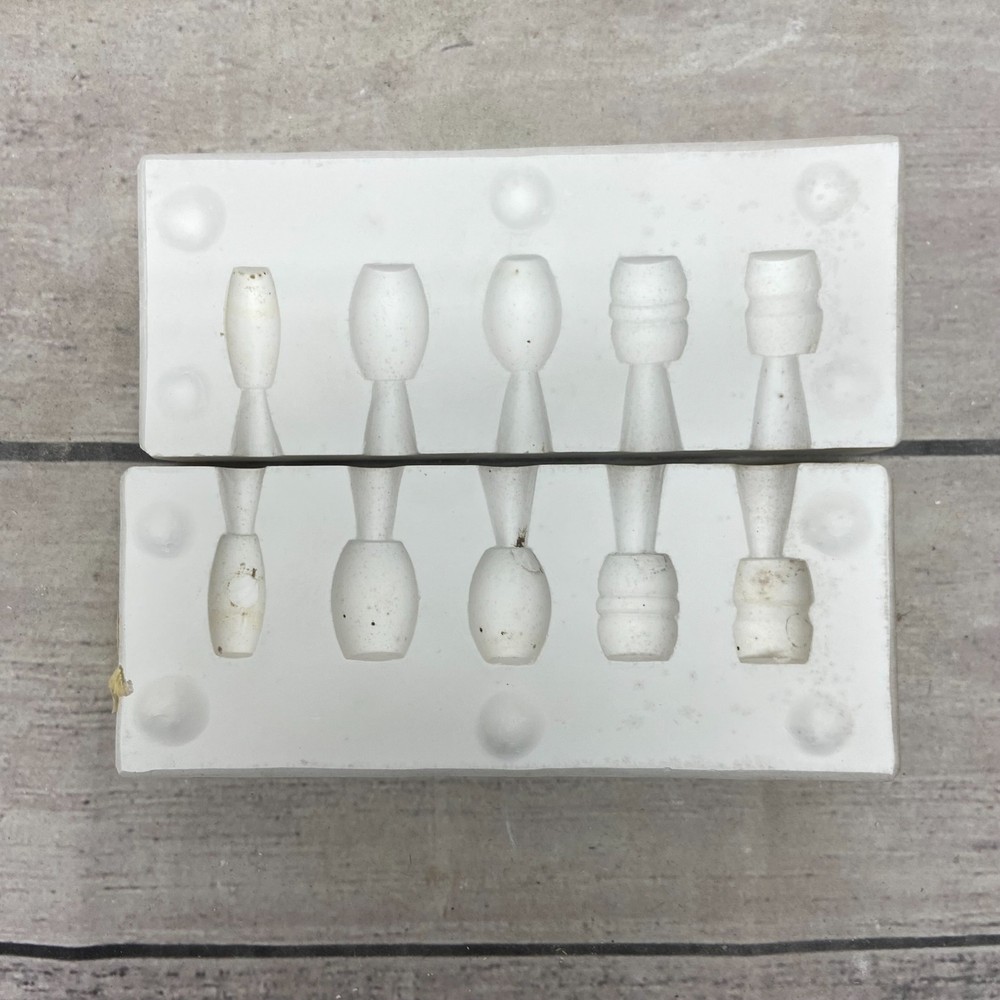 Garrard Molds Ceramic Casting Mold Macrame Beads #432