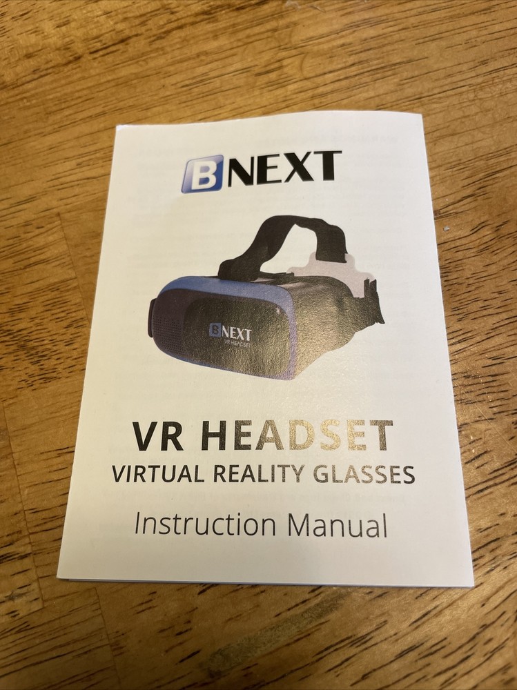 bnext vr headset - Tag Still On