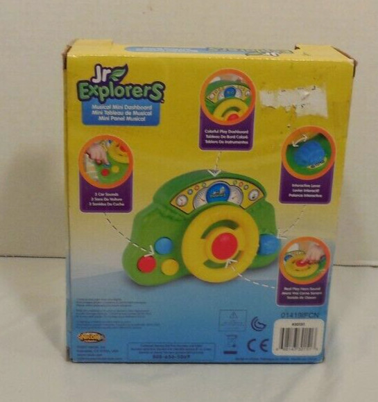 Jr Explorers Musical Mini Dashboard 12 Month+ New In Box
