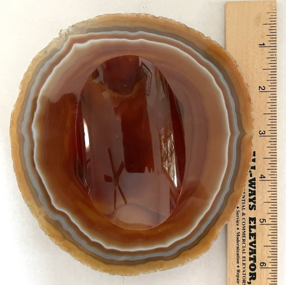 GEODE Rock Slice Pin / Trinket Dish