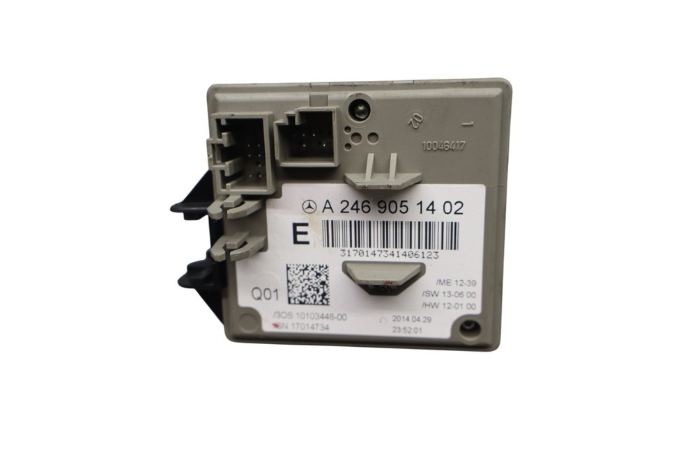 14-17 Mercedes B Electric Drive Ignition Switch Control Module Unit Oem