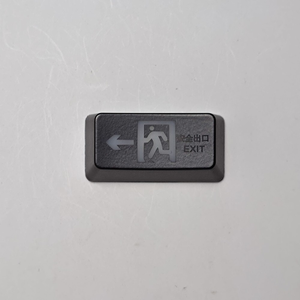 ABS Personalized Security Exit Backspace KeyCapTransparent KeyCap