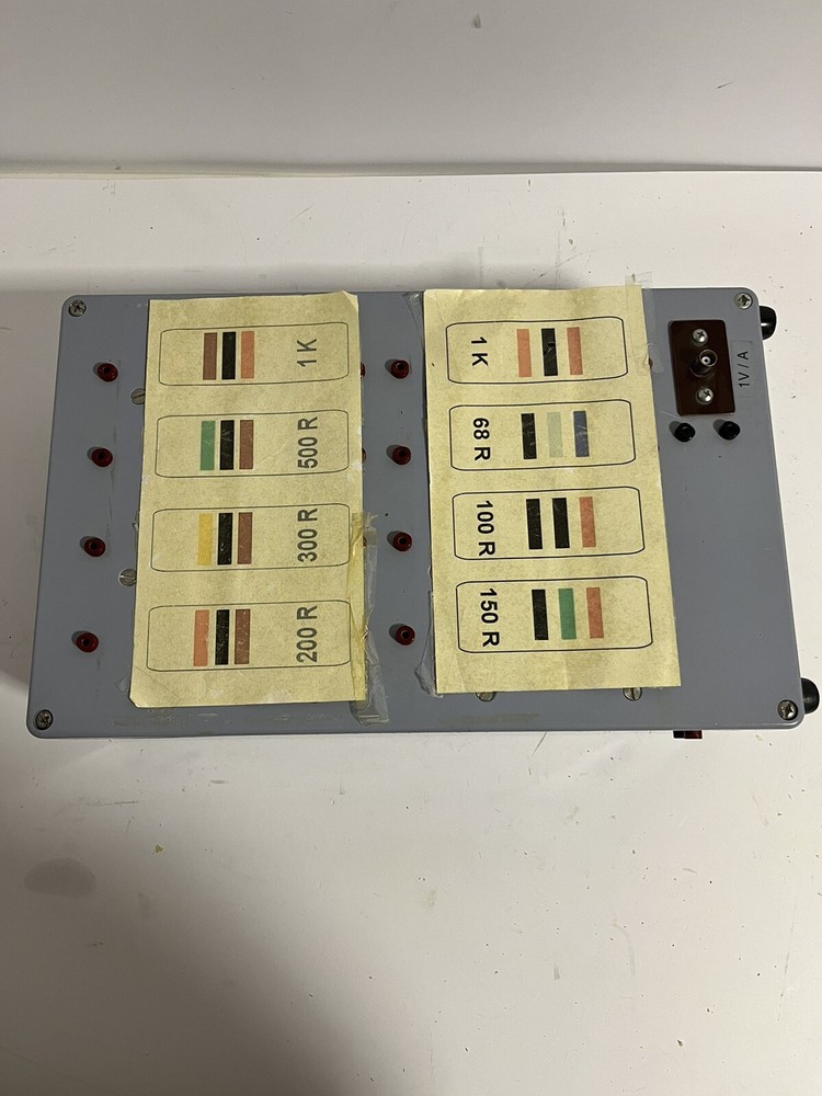 Resistance deca box for calibration and test
