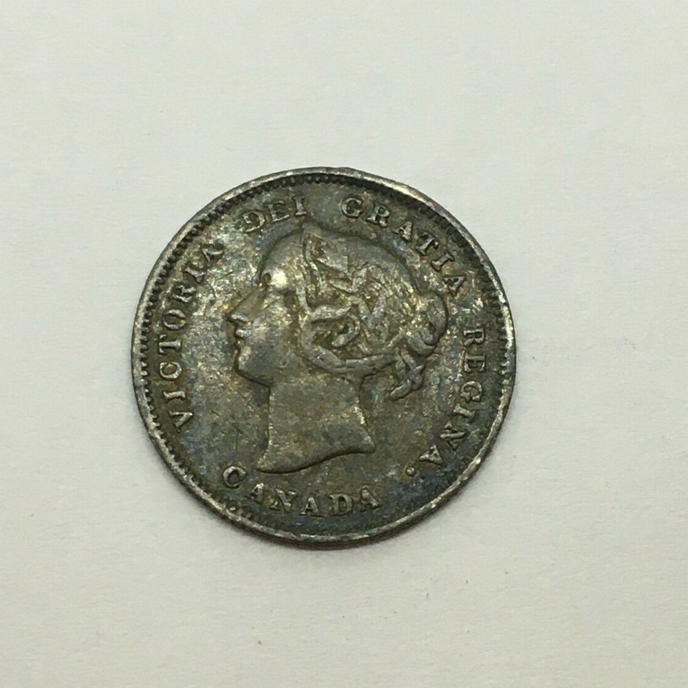 Canada 1901 5 Cents KM2 VF