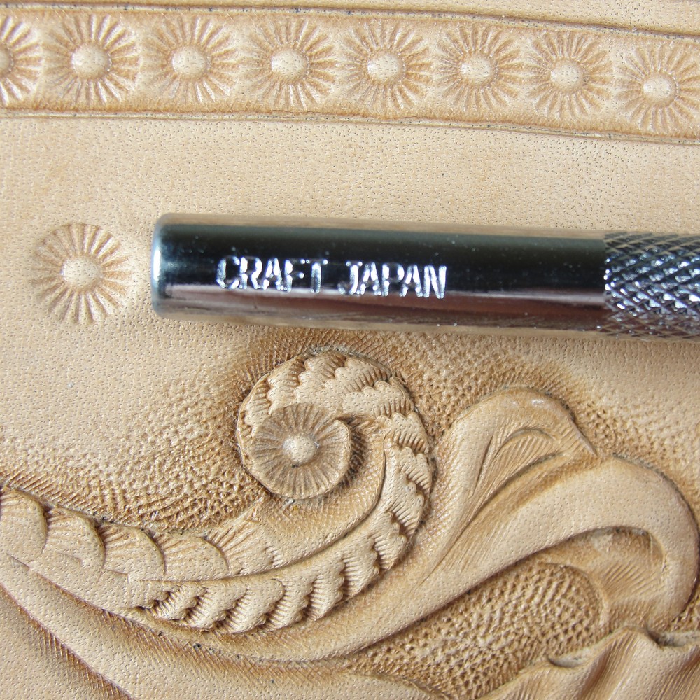 Craft Japan - #S349 Lined Seeder Stamp (Leather Stamping Tool)