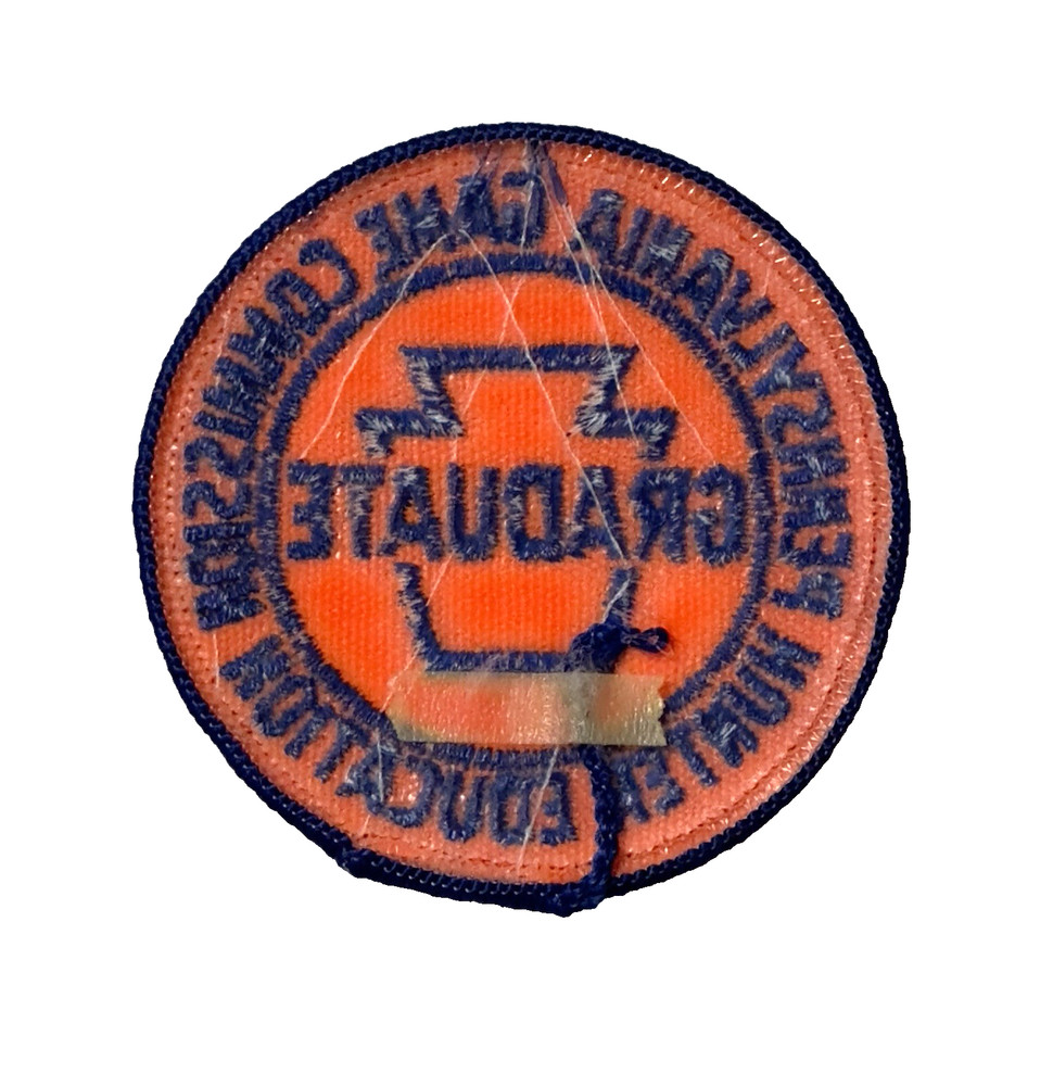 Pennsylvania Game Commission Hunter Education Graduate Patch Hunting