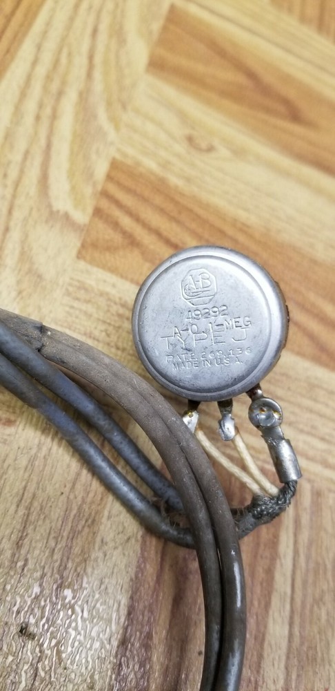 Altec s-15 Gain Potentiometer