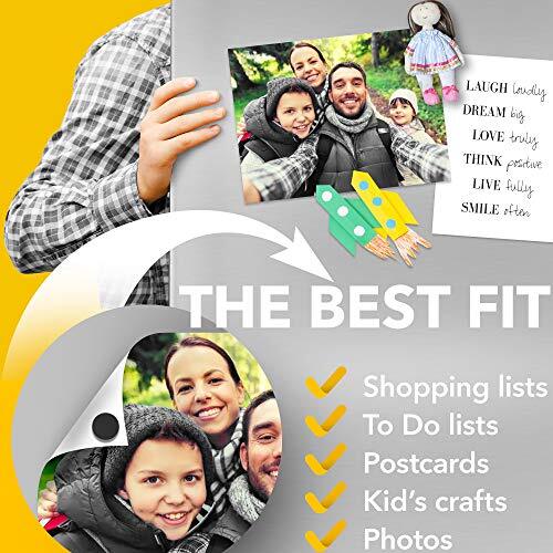 Large Magnets with Adhesive Backing Round and Square Self Assorted Sizes