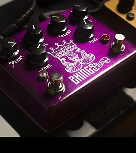 StewMac Two Kings Boost Pedal Kit With Bare Enclosure