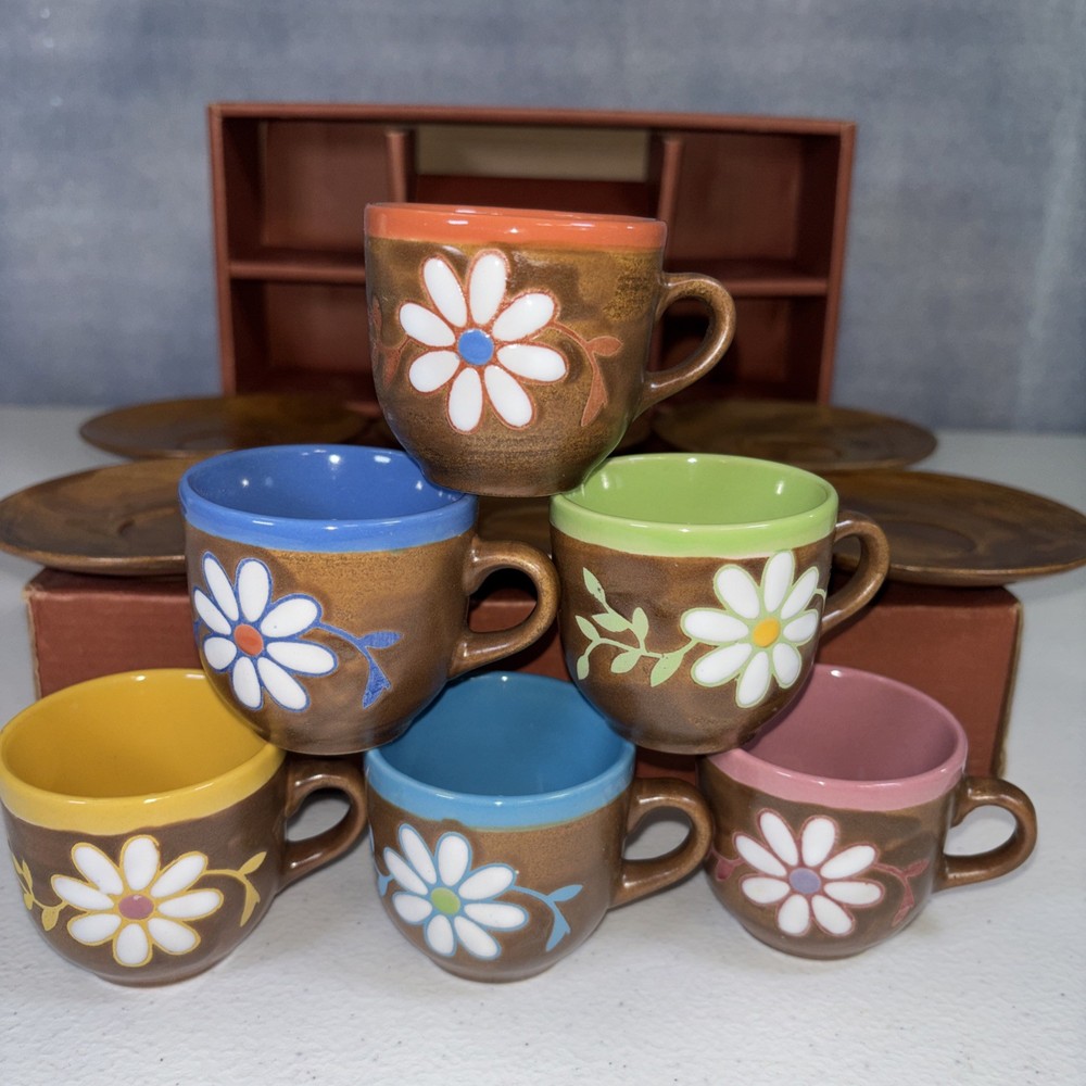 Alpine Cuisine Espresso 6 Cup & Saucer